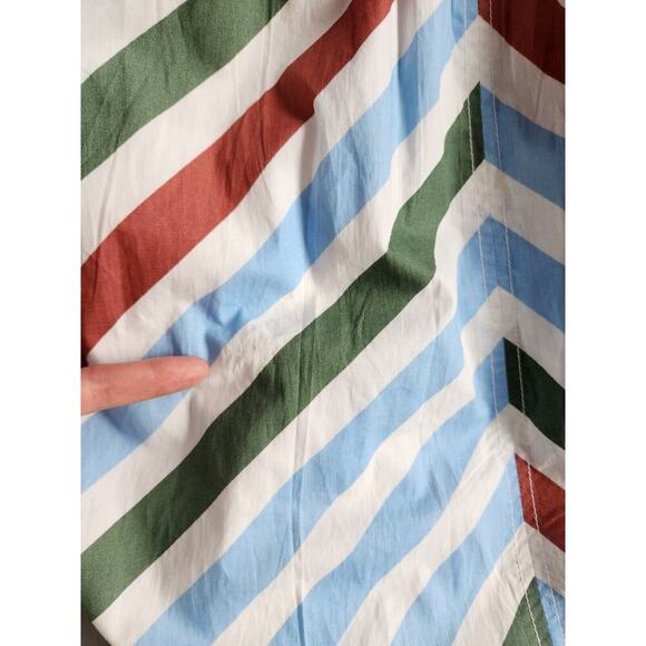 NWD Anthropologie Maeve Halter Striped Midi Sundress Size XS Open Back #8F403 - Picture 10 of 12